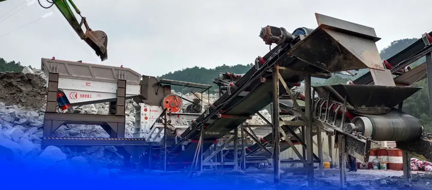广东省阳江市时产300吨花岗岩生产线